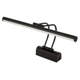 Sekatech Siyah Kasa Led Flüt Resim Aplik | 6W | 3200K Gün Işığı | 35Cm | Duvar Tipi Ayna/Tablo Üstü Dekoratif Işık | Ip20 İç Mekan Kullan�