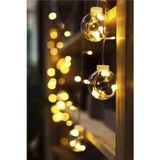 Şeker Adası Dekoratif Günışığı Top Ampul Perde Led Çocuk Odası Teras Salon Çam Süsleme Yılbaşı Parti Aydınlatma
