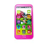 Şeker Adası Dokunmatik - Pembe - Cep Telefonu / Tablet Sesli 12 Fonksiyonlu Eğitici Oyun Butonları 3d Görünüm