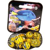 Şeker Adası Filede Kaliteli Deniz Hayvanları Misket 1 / Blue Tang - Sarı - Mavi