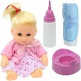 Şeker Adası Sevimli Altını Islatan Çiş Yapan Türkçe Konuşan Oyuncak Melis Et Bebek Seti 34 Cm Erpa