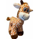 Şeker Adası Sevimli Benekli Peluş Zürafa Zuzu 28 Cm - Uyku Ve Oyun Arkadaşı Peluş Eşek Zebra Oyuncak Halley