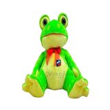 Şeker Adası Sevimli Kocaman Kurbağa Peluş Dev Boy 40 Cm Pembe, kurba001