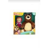 Şeker Adası Sevimli Maşa Ile Koca Ayı Oyuncak Bebek Masha And The Bear Maşa Et Bebek Peluş Ayı