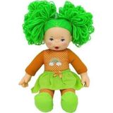 Şeker Adası Sevimli Sunman Gökkuşağı Lahana Bebek 35 Cm / Yeşil.