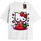Şeker Çilek Hello Kitty - Beyaz - M