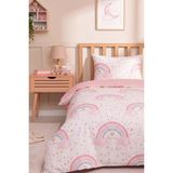 Şeker Gökkuşağı Pamuklu Çocuk Nevresim Takımı - 001-Renkli - 160 x 215 cm