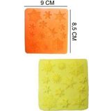ŞEKER HAMUR KALIBI SİLİKON KAR TANELERİ 9*8,5 CM