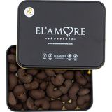 Şeker Ilavesiz, Glütensiz, Vegan Kajulu Bitter Çikolata - Küçük Kare Metal Kutu, 150 gr