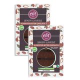 Şeker Ilavesiz, Vegan Ve Prebiyotik Bitter Çikolata Kuvertür 250g 2'li Set (2X250G) Glutensiz
