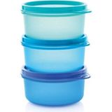 Şeker Kapları Saklama Kabı Kahvaltı Kabı Tupperware Açılmaz Kapak Şeker Üçüzler Mama Kabı - Acorn
