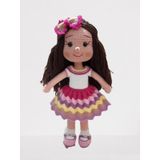 Şeker Karnaval Bebek Amigurumi Organik Oyuncak