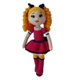 Şeker Kız Candy Bebek Amigurumi Organik Oyuncak