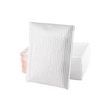 Şeker Ofisi Bantlı Beyaz Balonlu Kargo Poşeti 25 x 30 cm + 5 cm Kapak Bantlı 50 Adet