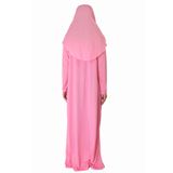 Seker Pembe Fermuarlı Namaz Elbısesı