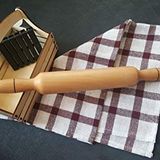 Şeker Portakalım 40 Cm Cilalı Ahşap Merdane Hamur Açıcı