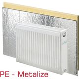 Şeker Portakalım Alüminyum Folyolu 50X100CM KALINLIK:10MM Radyatör Petek Arkası Isı Yalıtım Izolasyon Levhası 2 Adet - 50 x 100 cm