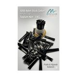 Şeker Stick Siyah 3 G x 1000 Adet