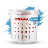 Şeker & Sugar 1 kg Koyu Mavi Şeker Hamuru