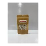 ŞEKER & SUGAR - 4 mm GÜMÜŞ ARJANTİN Boncuk Şeker Pasta Süsü / (40gr)