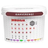 Şeker & Sugar Şeker Hamuru 2,5 kg Kahve - 1 Adet