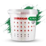 Şeker Şugar Şeker Sugar Şeker Hamuru Koyu Yeşil 1 kg