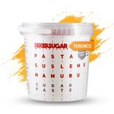 Şeker Şugar Şeker Sugar Şeker Hamuru Turuncu 1 kg