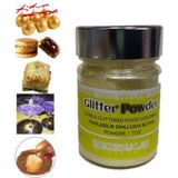 Şeker & Sugar Yenilebilir Simli Sarı Toz Gıda Boyası 10 gr - 1 Adet