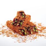 Şekerci Cafer Erol 1 kg Safran Kaplı Nar Aromalı Antep Fıstıklı Fitil Lokum