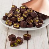 Şekerci Cafer Erol 500 gr Çikolata Kaplı Antep Fıstıklı Lokum