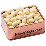 Şekerci Cafer Erol Bronz Teneke Kutuda Damla Sakız Aromalı Fıstık Draje - 150 gr