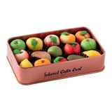 Şekerci Cafer Erol Bronz Teneke Kutuda Marzipan Badem Ezmesi 15 Adet - 330 gr