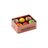 Şekerci Cafer Erol Bronz Teneke Kutuda Marzipan Badem Ezmesi 6 Adet - 130 gr