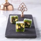 Şekerci Cafer Erol Kivi Aromalı Antep Fıstıklı Fitil Lokum - 500 gr