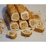 Şekerci Caferzade 500 gr Bademli ve Fındık Kremalı Sultan Sarma Lokum