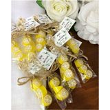Şekerci Yaşar 3'lü Limon Temalı Doğum Günü, Babyshower, Düğün, Sünnet, Mevlüt, Yaş Günü Şekeri 10 Adet - 250 gr