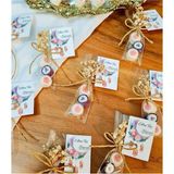 Şekerci Yaşar 3'lü Pembe Çiçek Temalı Doğum Günü, Babyshower, Düğün, Sünnet, Mevlüt, Yaş Günü Şeker, 50 Adet - 250 gr