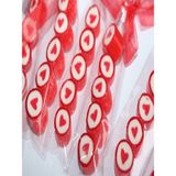 Şekerci Yaşar Kırmızı Kalp Parmak Lolly 100 Adet - 250 gr