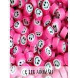Şekerci Yaşar Pembe Gülenyüz Çilek Aromalı Lolly Şeker 100 gr - 250 gr