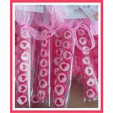 Şekerci Yaşar Pembe Kalp Parmak Şeker 10 Adet - 250 gr