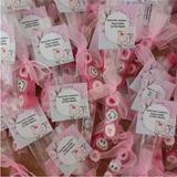 Şekerci Yaşar Pembe Temalı Babyshower, Mevlit, Doğum Günü, Düğün, Nişan Şekeri 100 Adet - 250 gr