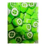 Şekerciyaşar Bergamot Aromalı Yonca Desenli Lolly Akide Şeker 1000 Gr