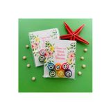 Şekerciyaşar Çiçek Desenli Doğum Günü- Baby Shower-Mevlit Şeker Hediyesi 40 Adet
