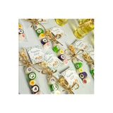 Şekerciyaşar Karışık Meyve Desenli Düğün, Babyshower, Doğum Günü, Mevlit, Nikah, Nişan Şekeri 50 Adet