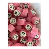 Şekerciyaşar Pembe Gülenyüz Çilek Aromalı Lolly Akide Şeker 250 Gr.