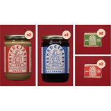 Şekercizade 1890 Paylaşma Paketi 2 (Yerli Susam Tahin 650GR x 2 + Doğal Dut Pekmezi 800GR x 2 + Yerli Susam Sade Tahin Helvası 500GR x 2 + Yerli Susam Antep Fıstıklı Tahin Helvası 500GR x 2) - 4,9 kg