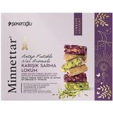 Şekeroğlu 300 gr Minnettar Antep Fıstıklı Nar Aromalı Karışık Lokum