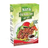 Şekeroğlu 500 gr Sıra Etli Çiğ Köfte Seti