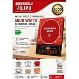 Şekeroğlu Ailipu Bütün Tencereleri Kabul Eden Elektrikli Ocak 5000 Watt