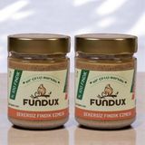 Şekersiz Fındık Ezmesi Doğal Katkısız Sürülebilir Kahvaltılık Atıştırmalık (2X250GR) - 500 gr